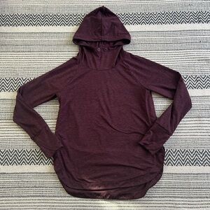 Athleta Women's Heather Purple Hoodie